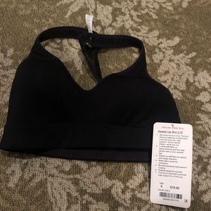 Lululemon Speed Up Sports Bra, Size 6 NWT